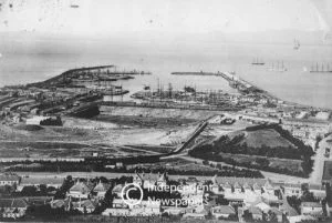 Green point stadium graves – Cape Town South Africa — original archive photograph