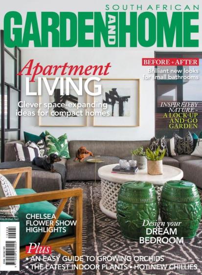 Garden & Home magazine cover featuring a Deborah Coppin interior