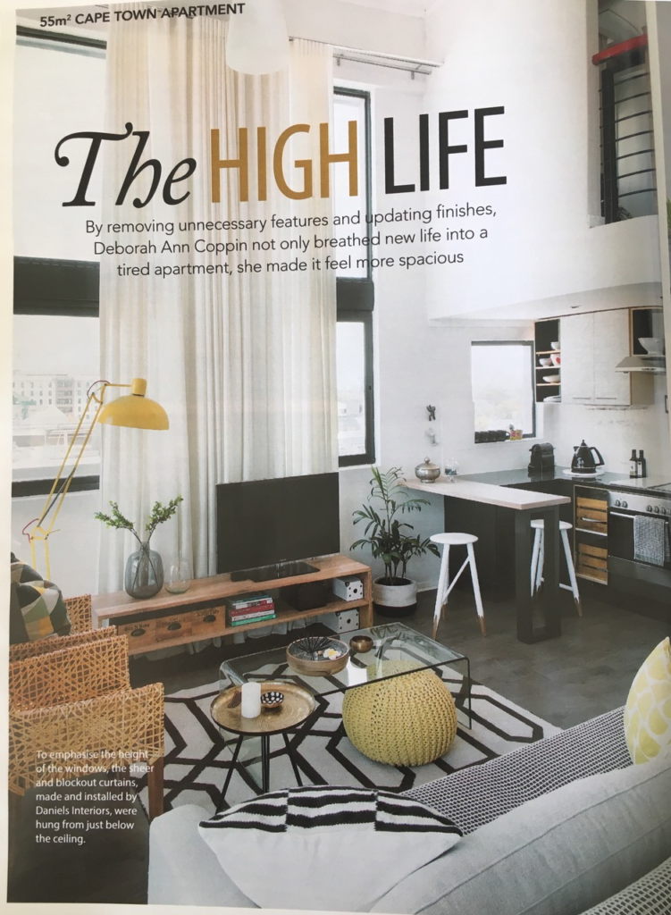 High Life magazine cover featuring a Deborah Coppin project